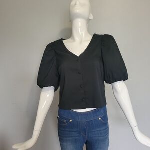 Levi's Cropped Holly Blouse, VGUC, Size S